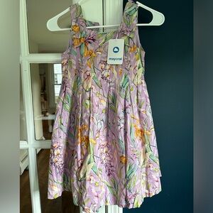NWT Mayoral lilac floral dress, Size 8